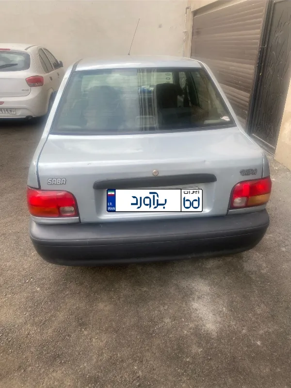 تصویر پراید صبا صندوقدار انژکتوری دوگانه 1