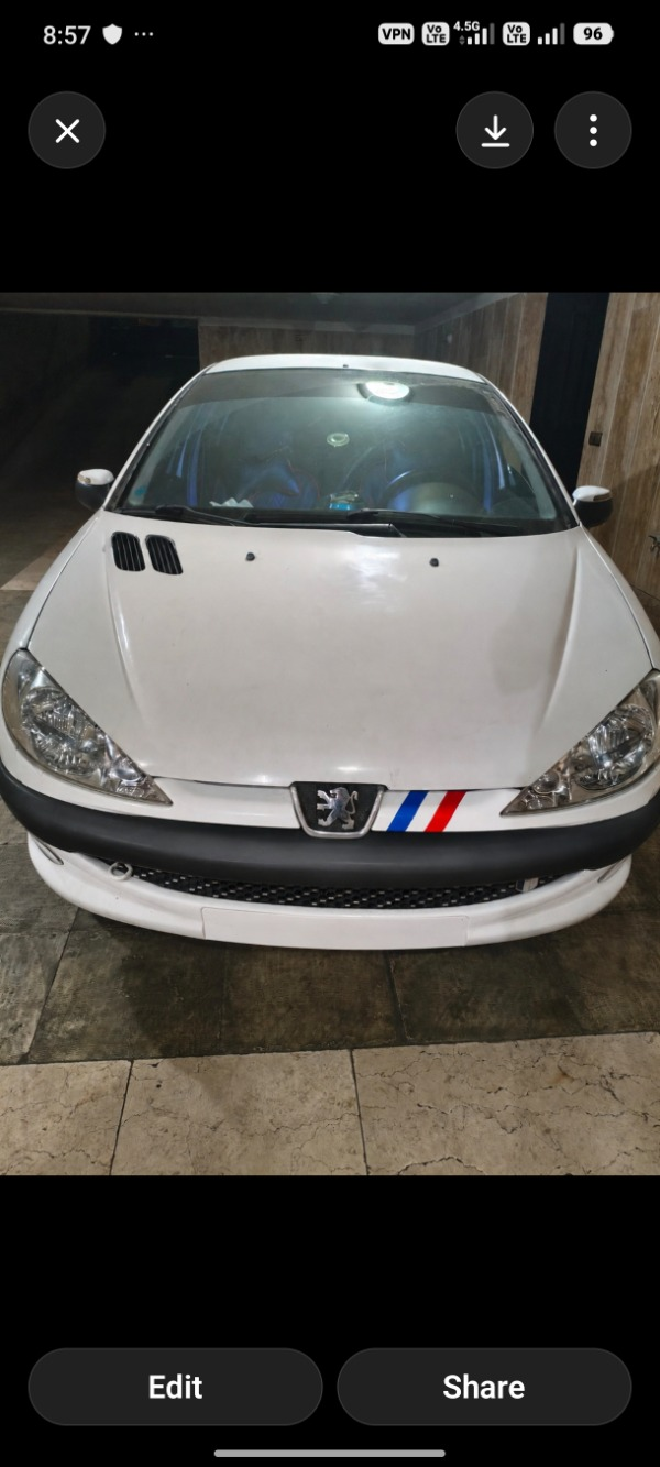 تصویر پژو 206 SD V8 1