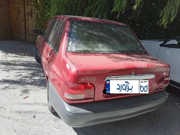 تصویر پراید صبا صندوقدار بنزینی 1
