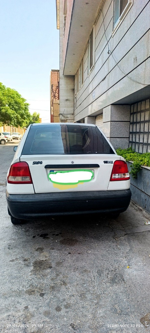 تصویر پراید 141 دوگانه 1