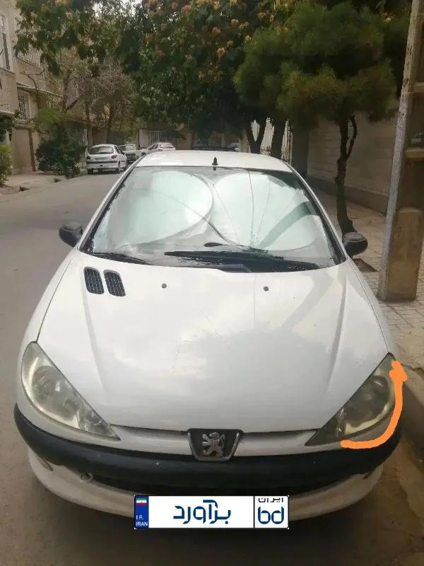 تصویر پژو 206 تیپ 2 1