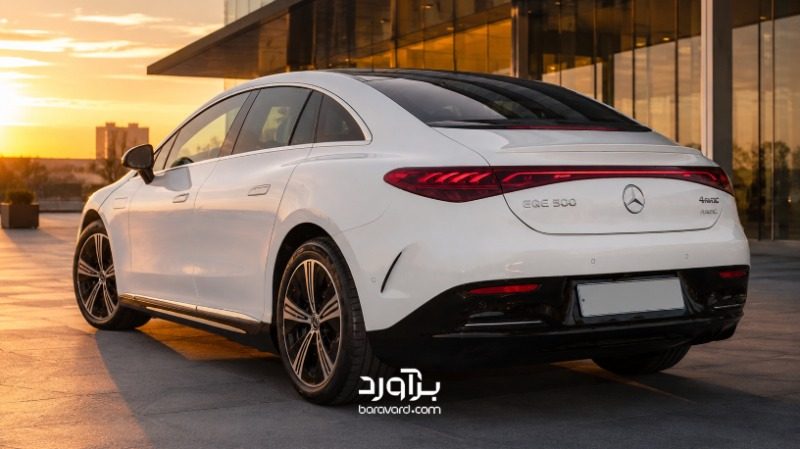 طراحی ظاهری بنز EQE 500 